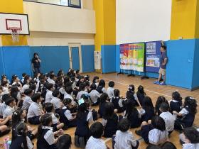 Water safety and environmental protection lesson.